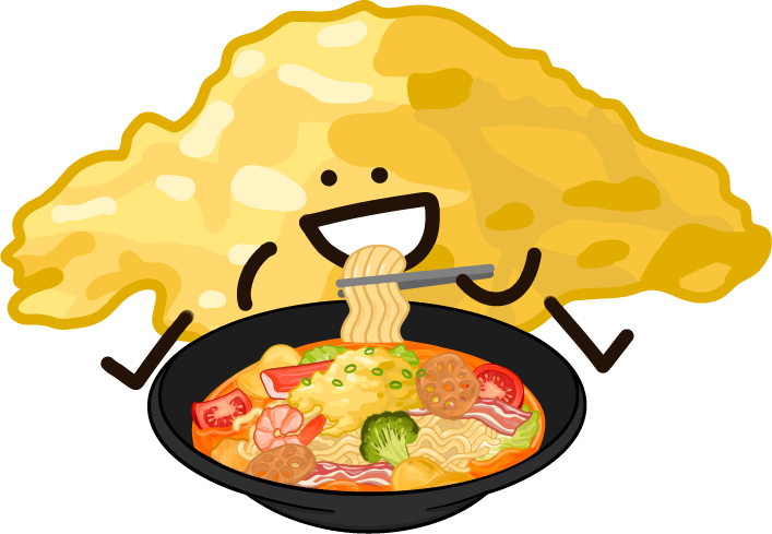 Scrambled Eggs mascot